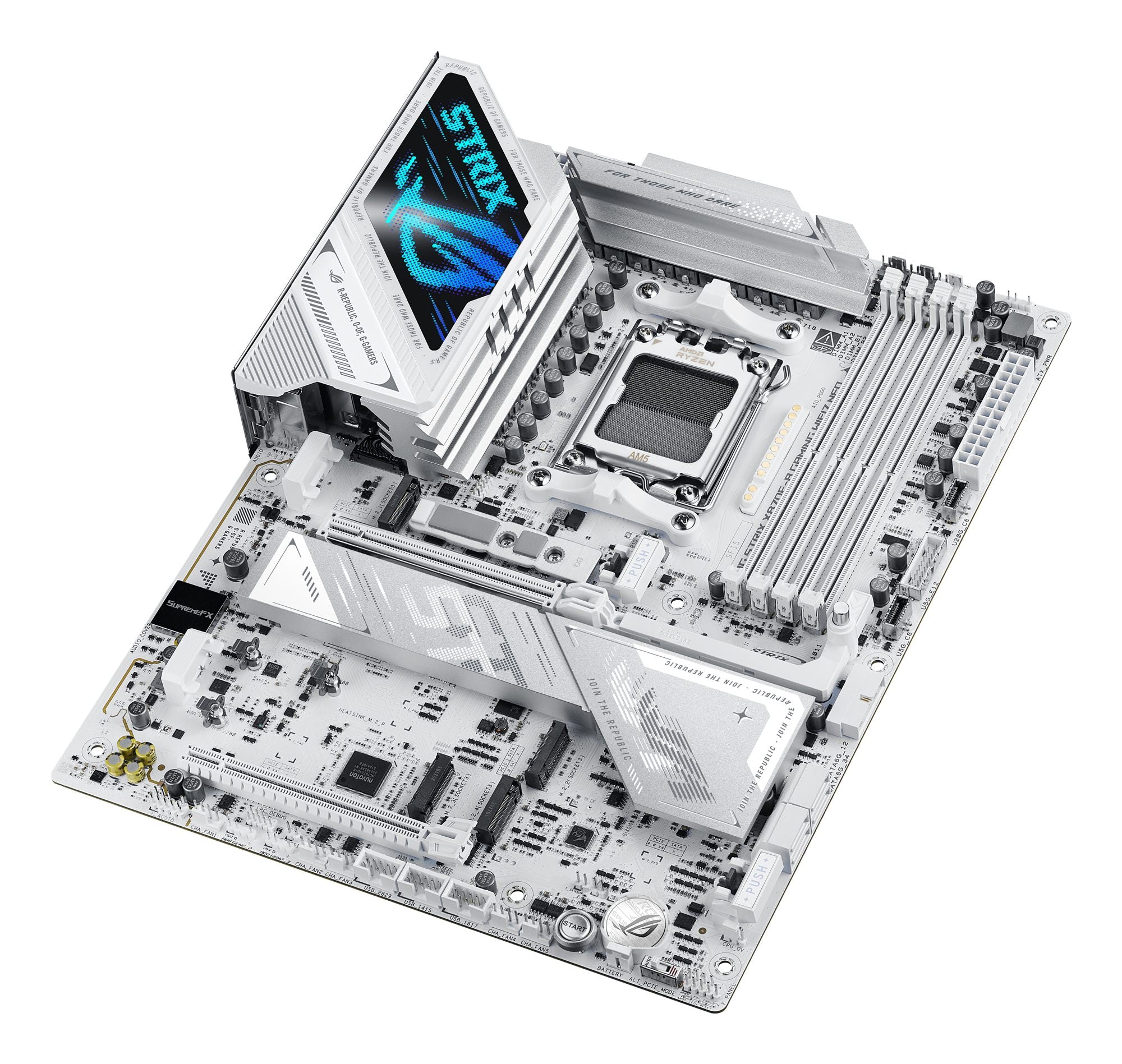 ASUS ROG STRIX X870E-A GAMING WIFI7 NEO ATX motherboard 4xDDR5 1xPCIe 5.0 4xM.2 1xHDMI 4xSATA