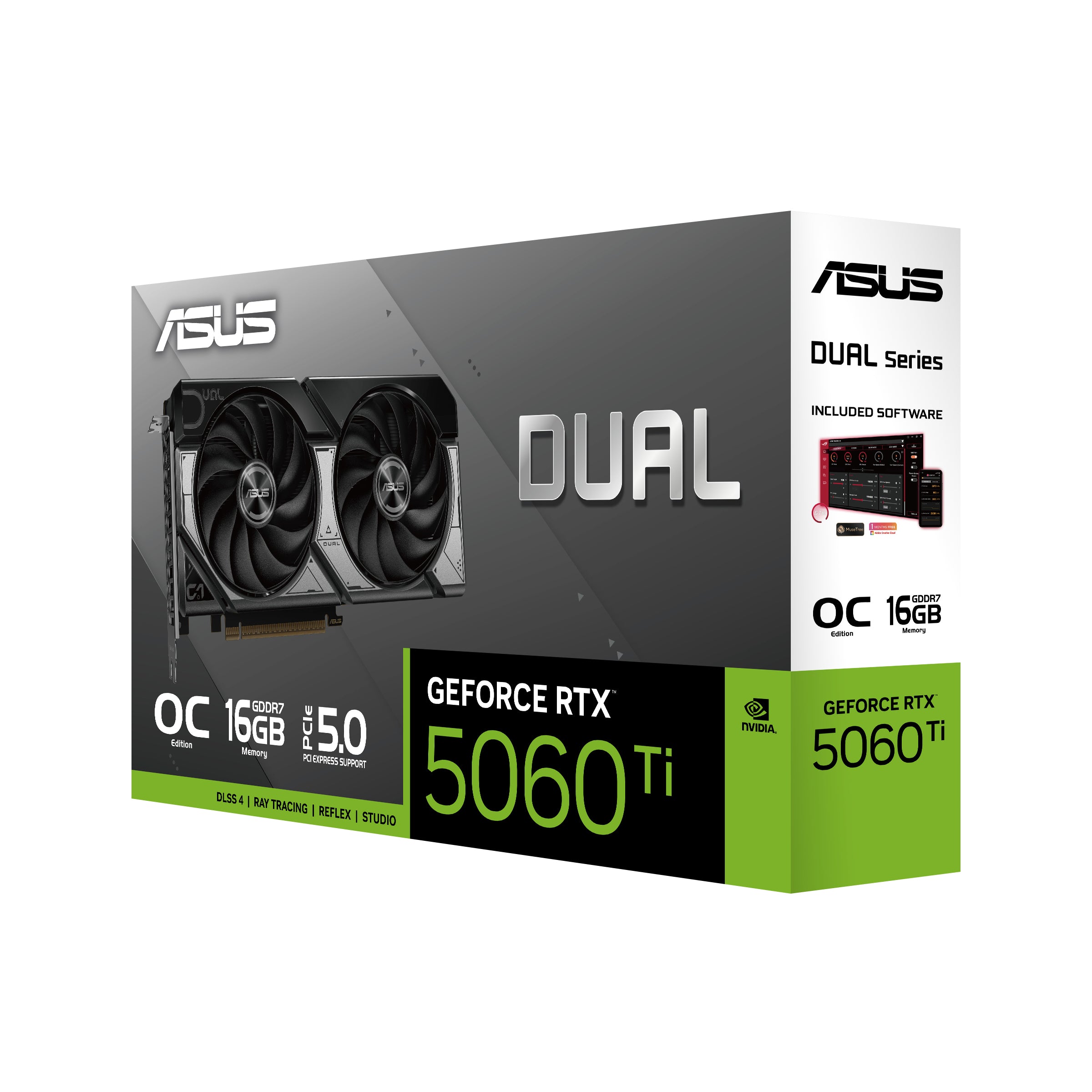 ASUS DUAL RTX 5060 TI O16G