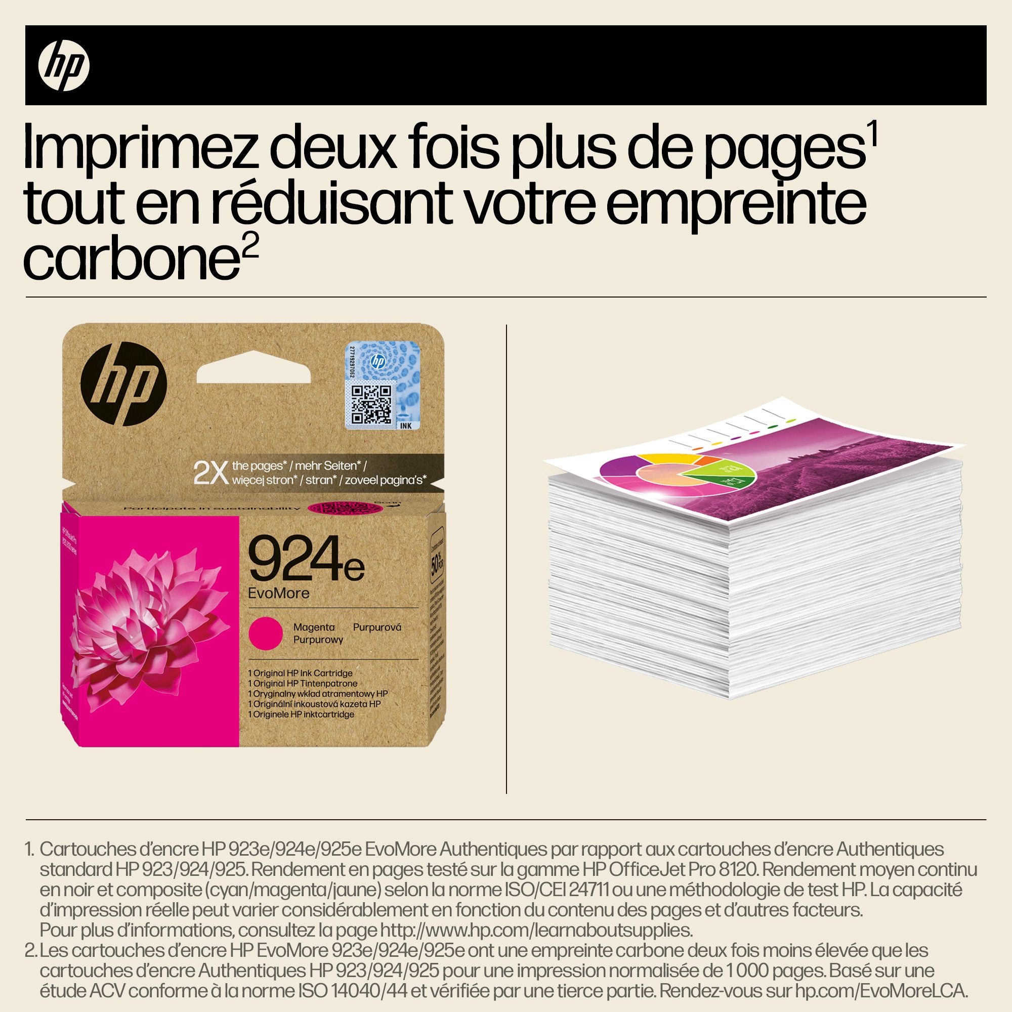 HP 924e EvoMore Magenta Original Ink Cartridge