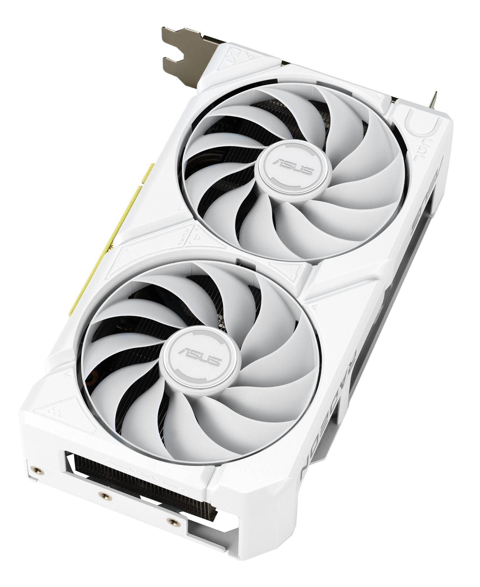 ASUS DUAL RX 9060 XT 16Go GDDR6 2xDP 1xHDMI WHITE