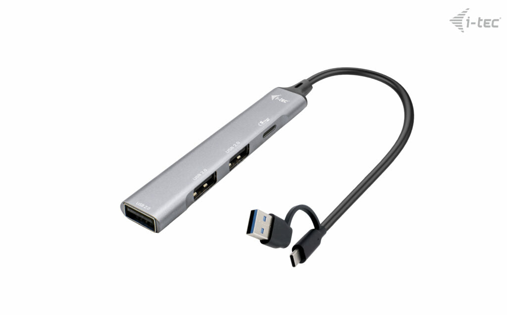 I-TEC USB-A/USB-C Metal HUB USB-C 3.1 + 3xUSB 2.0