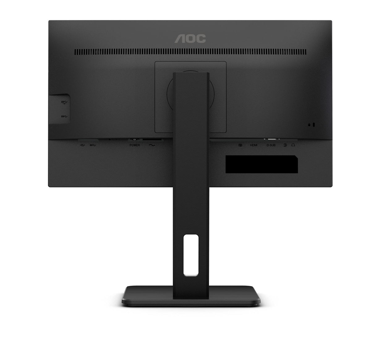 AOC 22E2UMF 22" 1920 x 1080 Full HD (1080p) @ 75 Hz - VA - 3000:1 - HDMI, VG DisplayPort - haut-parleurs - noir - ajustable