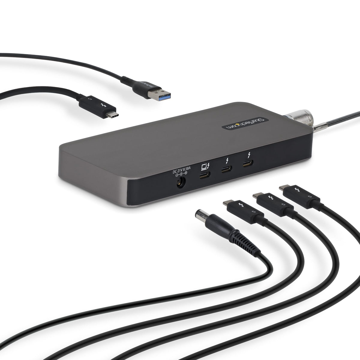 4-Port TB5 Hub w/Thunderbolt Share KVM