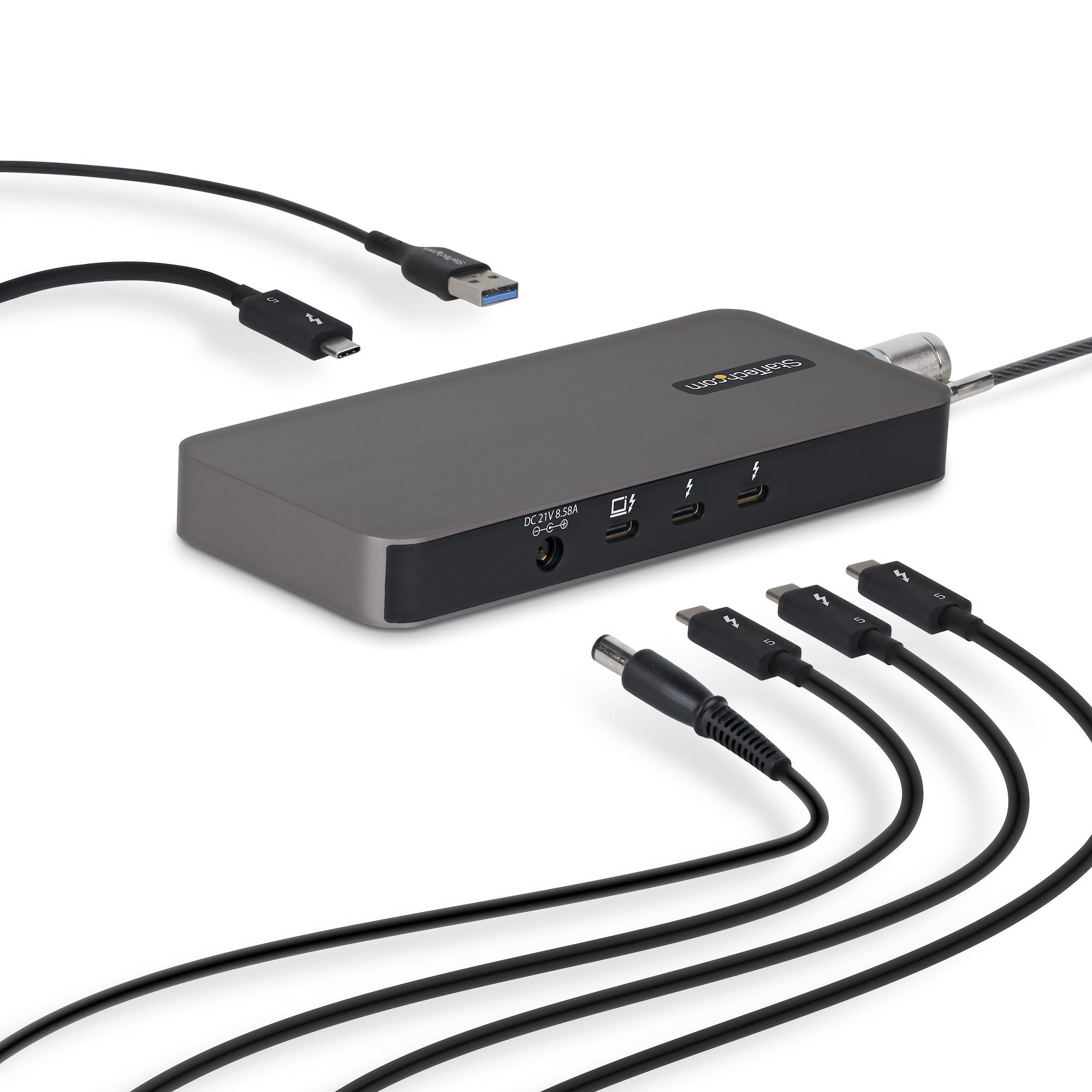 4-Port TB5 Hub w/Thunderbolt Share KVM