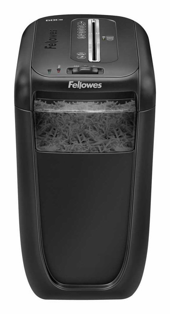 FELLOWES Destructeur Powershred® 60Cs Coupe croisée - Black - 230V