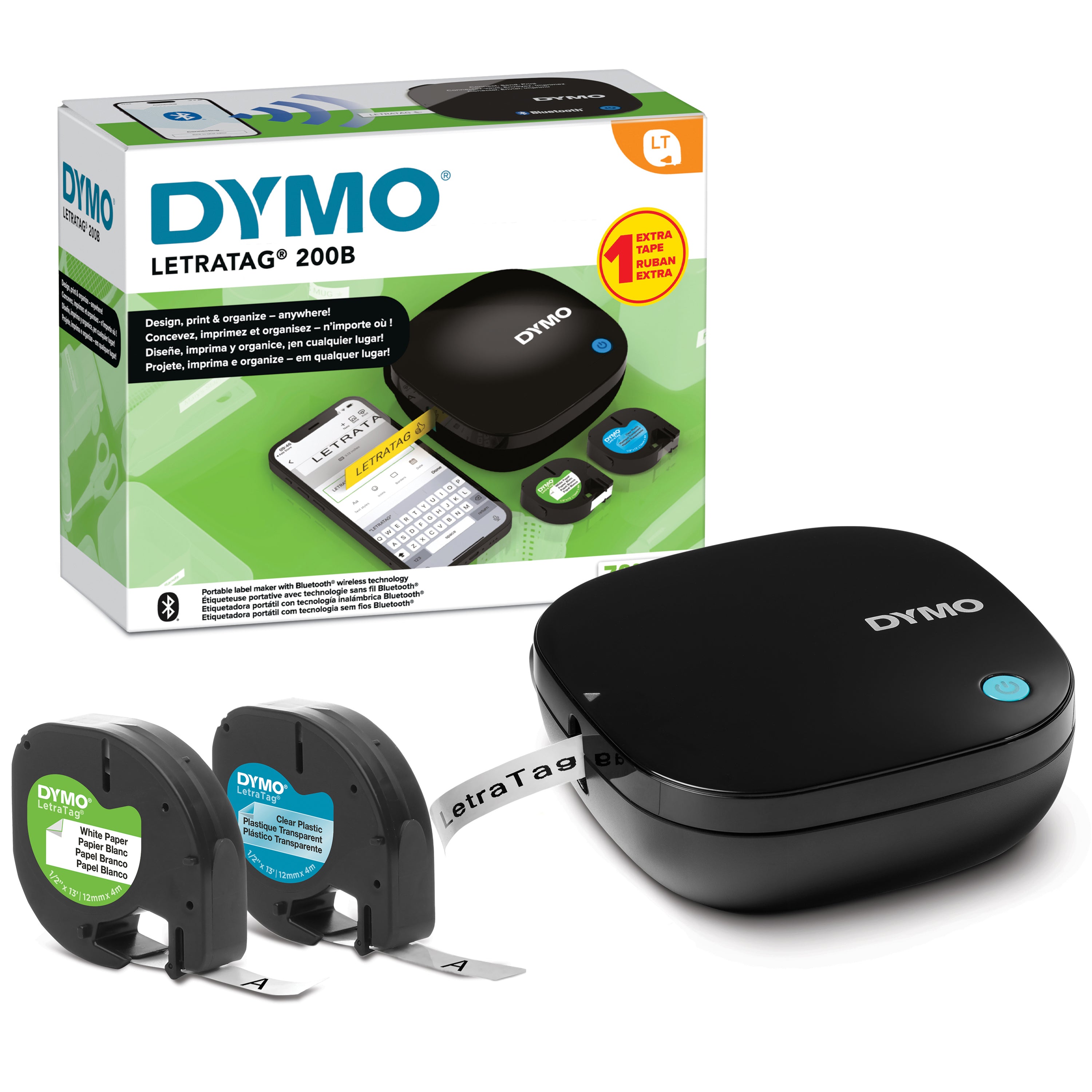 DYMO Etiqueteuse LT 200B + 2 rubans offerts