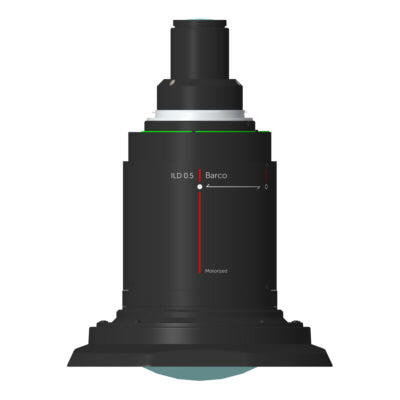 BARCO Fixed Lenses ILD 0.5:1 - With mount