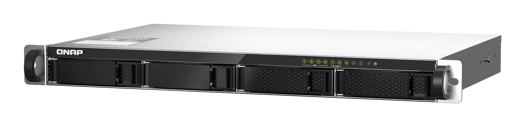 4-bay 1U short-depth 12" NAS Marvell Oc
