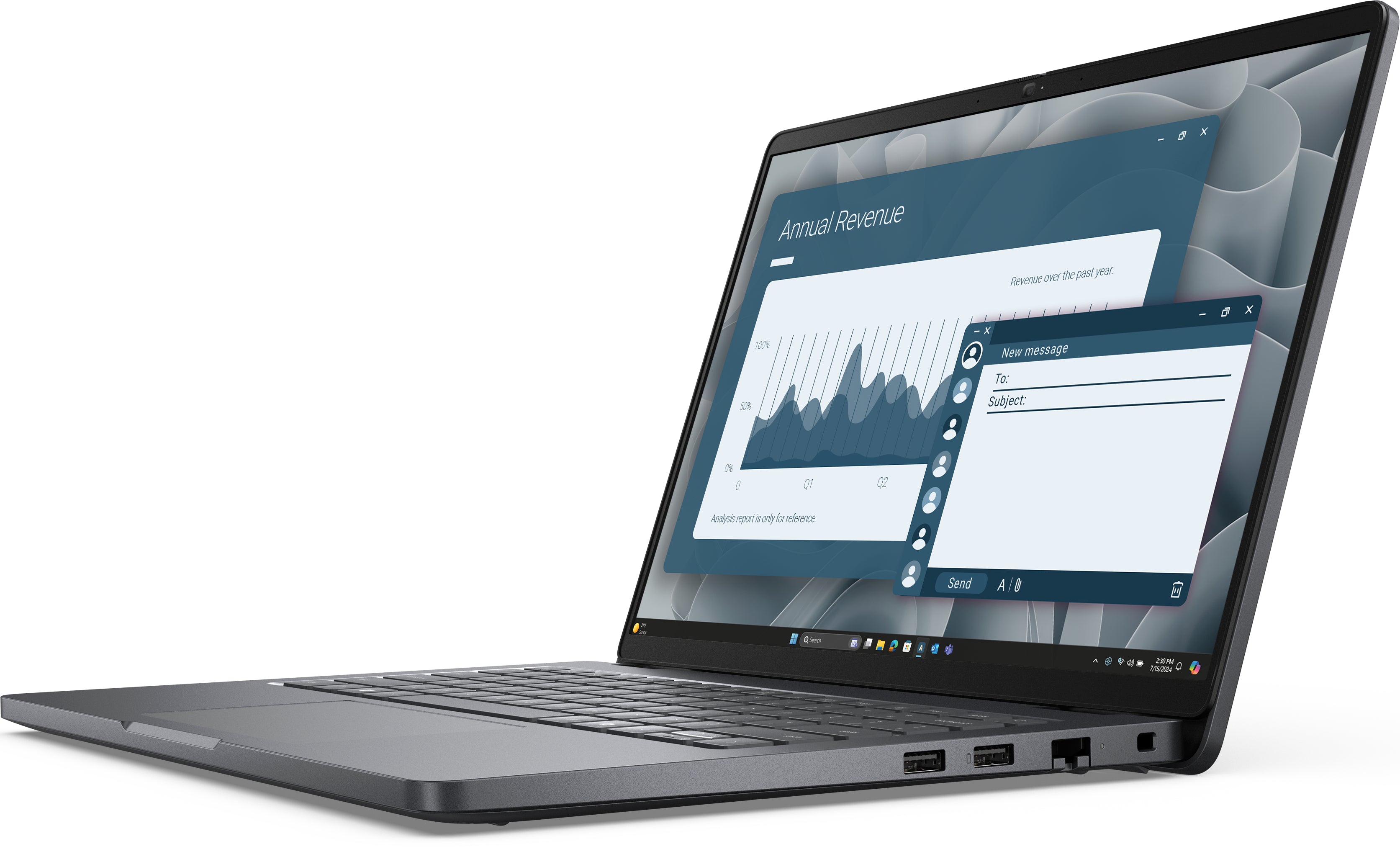 "DELL Pro 14 PC14255 AMD Ryzen™ 5 220 Laptop 35.6 cm (14"") Full HD+ 16 GB DDR5-SDRAM 512 GB SSD Wi-Fi 6E (802.11ax) Windows 11 Pro Slovakian, Czech Black"
