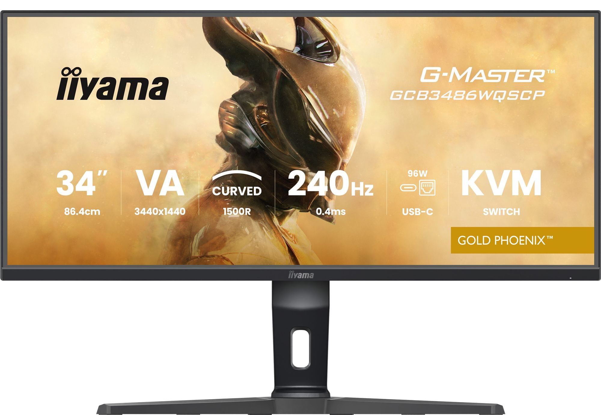 GCB3486WQSCP-B1 34" UW VA-Curved Gaming