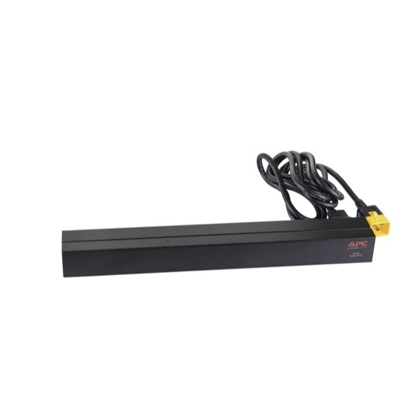 APC Basic Rack-Mount PDU Rack AC 208/230V input IEC 60320 C20 output connectors 12 power IEC 60320 C13 1U 19 2.49m cord BK