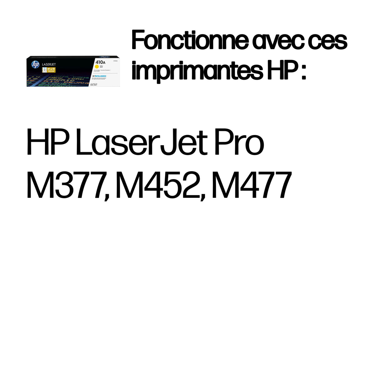 HP 410A original Toner cartridge CF412A yellow