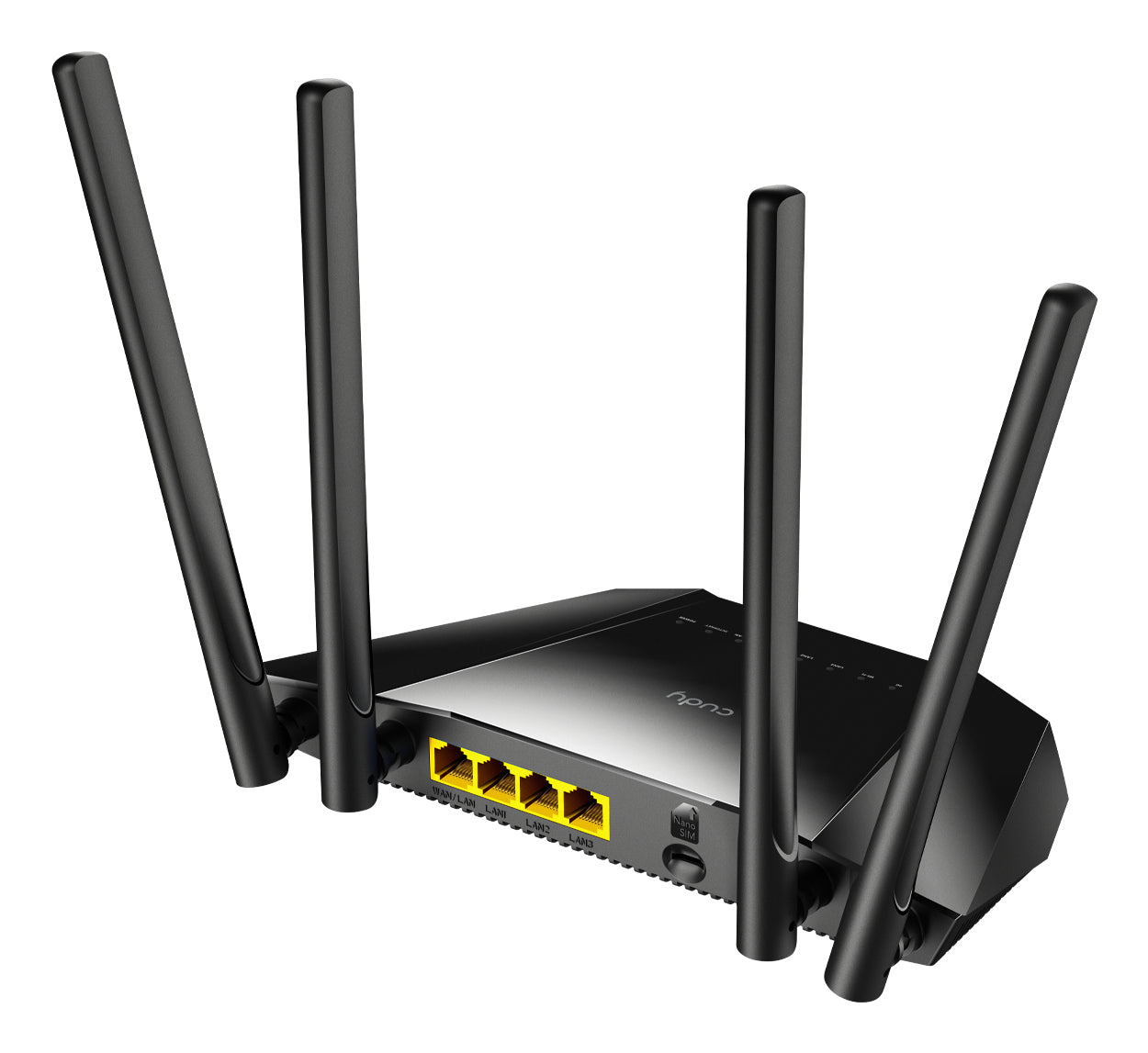 Cudy LT400 routeur sans fil Fast Ethernet Monobande (2,4 GHz) 4G Noir