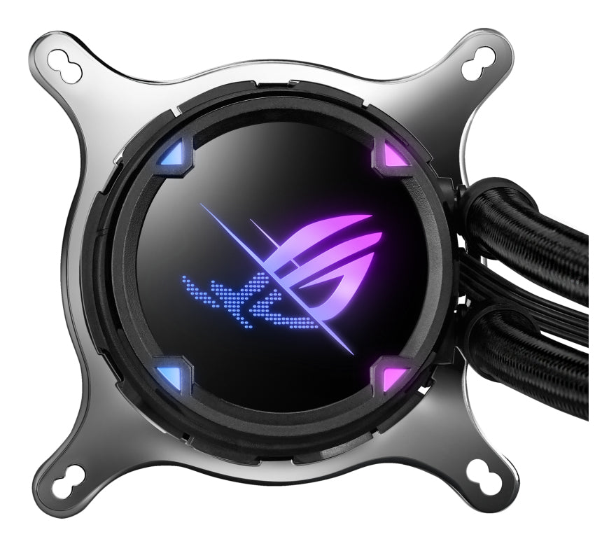ASUS ROG STRIX LC II 360 ARGB AIO cooler with Aura Sync
