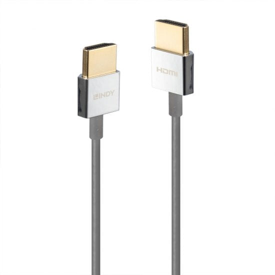LINDY Ultra High Speed HDMI Slim Cable 1m