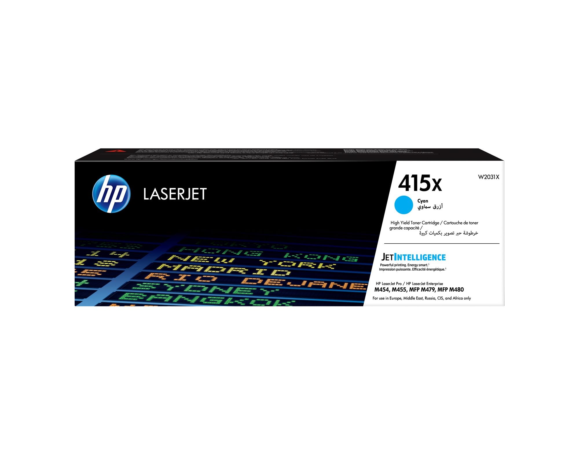 HP 415X Cyan LaserJet Toner Cartridge