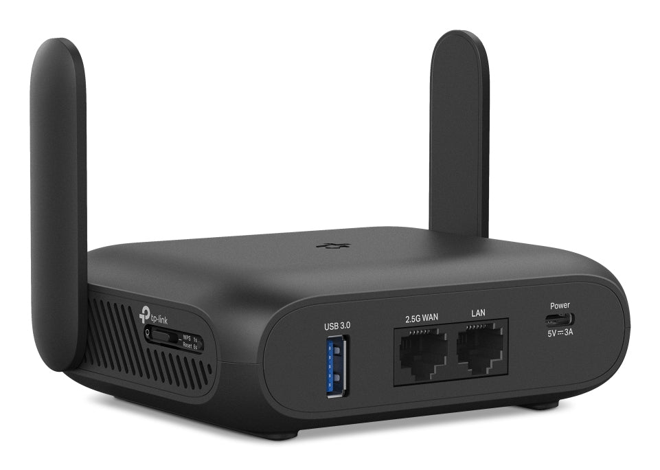 TP-LINK Routeur de voyage portable WiFi 7 BE3600 bi-bande associant la technologie Wi-Fi 7 le TL-WR3602BE offre une vitesse sans