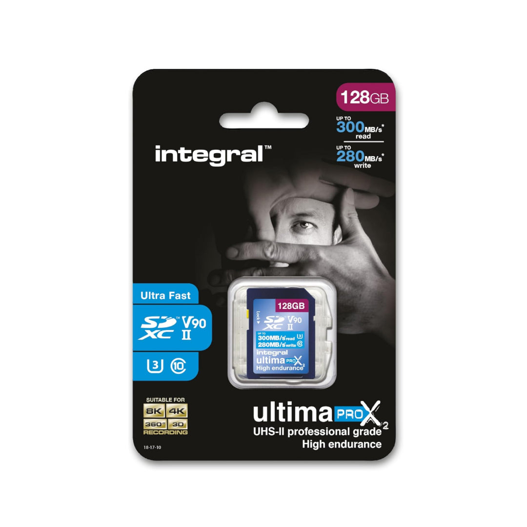 INTEGRAL SDXC 128GB CLASS 10 UHS2 U3 V90