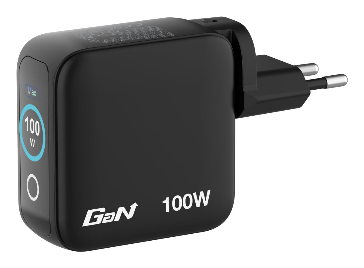Mini GaN Charger 100W with Display