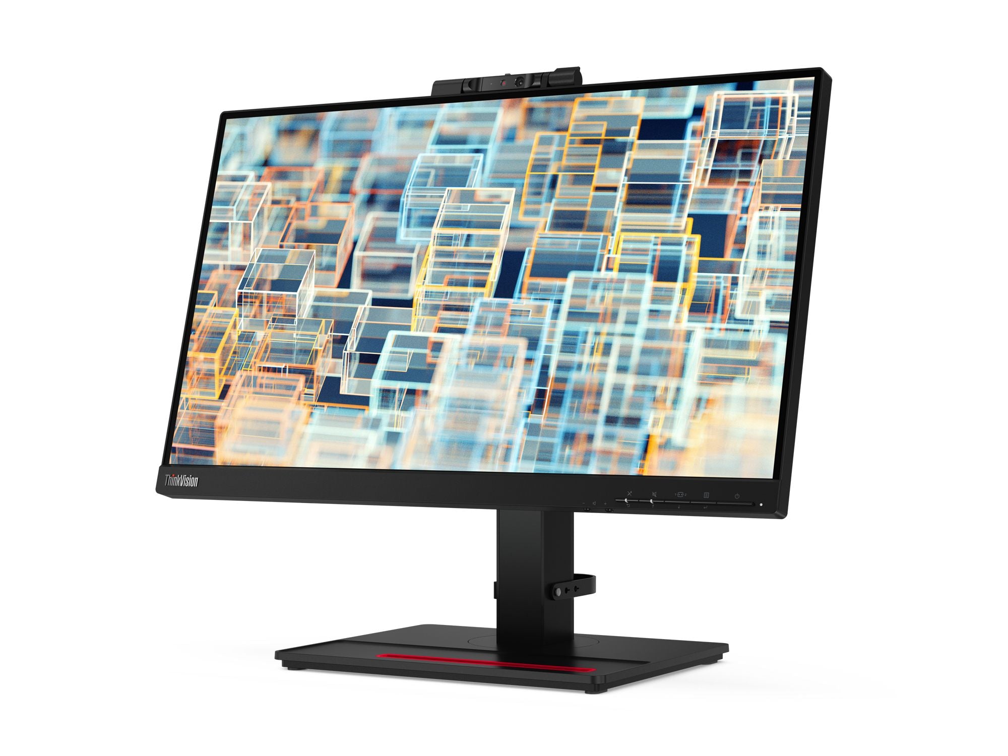 LENOVO ThinkVision T22v-20 - FULL HD - 22p - 75 Hz - IPS - 250 cd/m2 - 1000:1 - 4 ms - HDMI VGA DisplayPort - haut-parleurs
