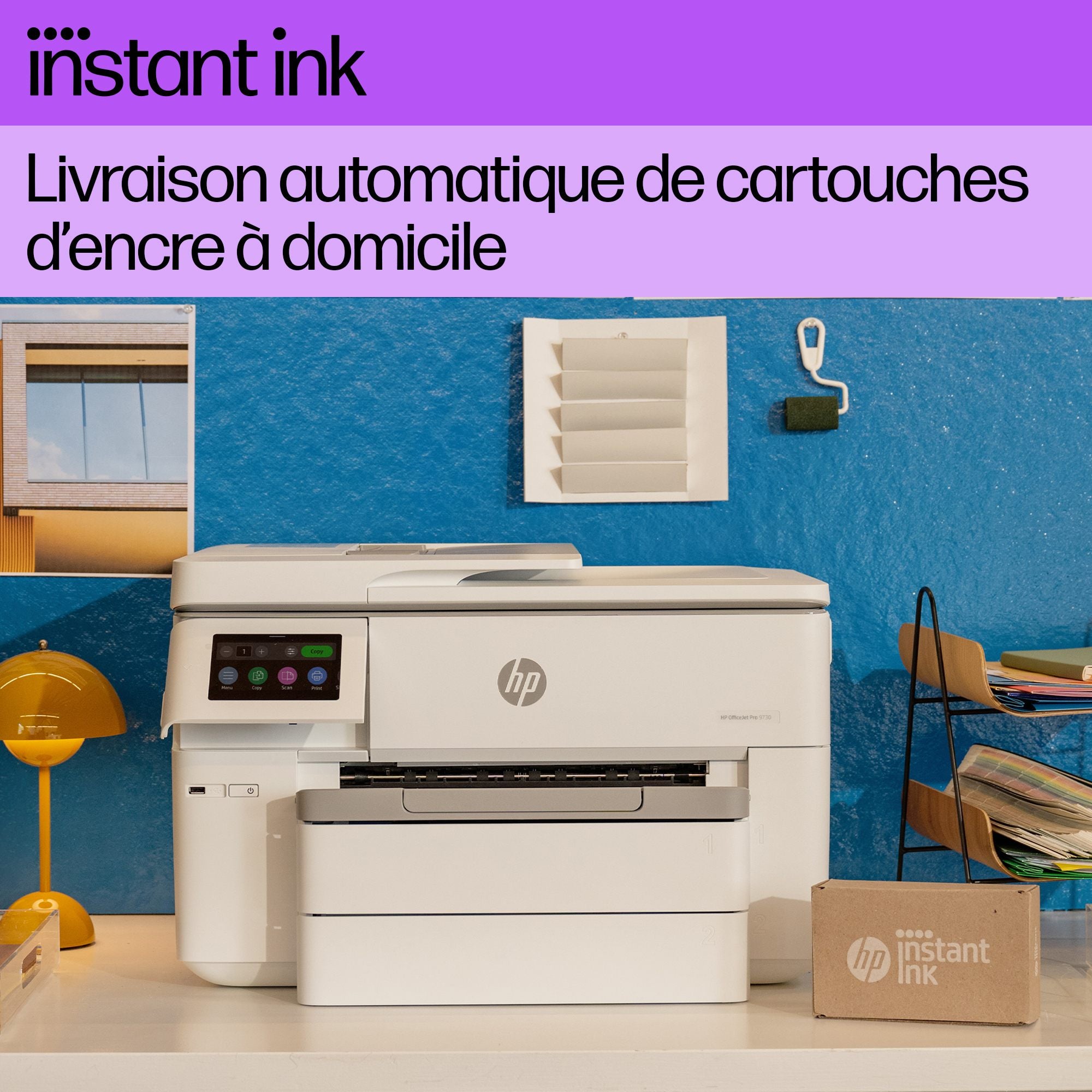 HP OfficeJet Pro 9730e WF AiO Printer A jet d'encre thermique A3 4800 x 1200 DPI 22 ppm Wifi