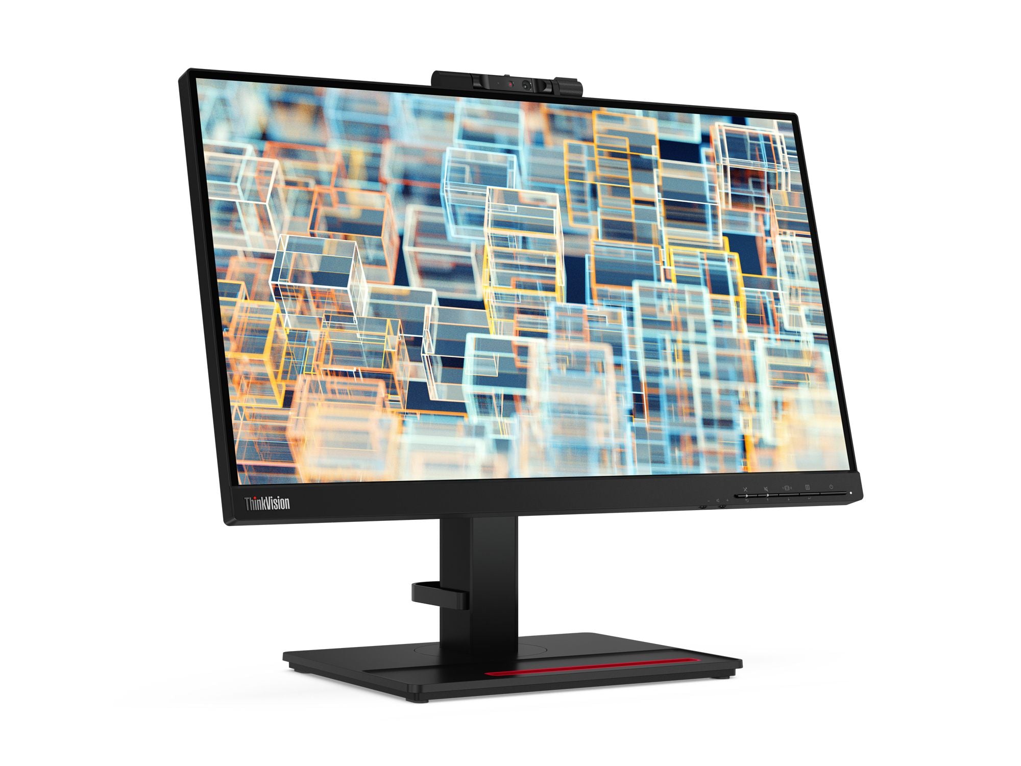 LENOVO ThinkVision T22v-20 - FULL HD - 22p - 75 Hz - IPS - 250 cd/m2 - 1000:1 - 4 ms - HDMI VGA DisplayPort - haut-parleurs