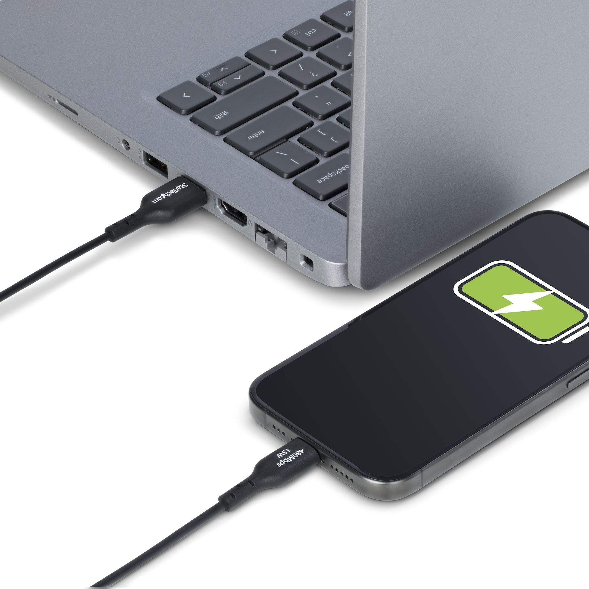 3m 9.8ft USB-A to USB-C Charging Cable
