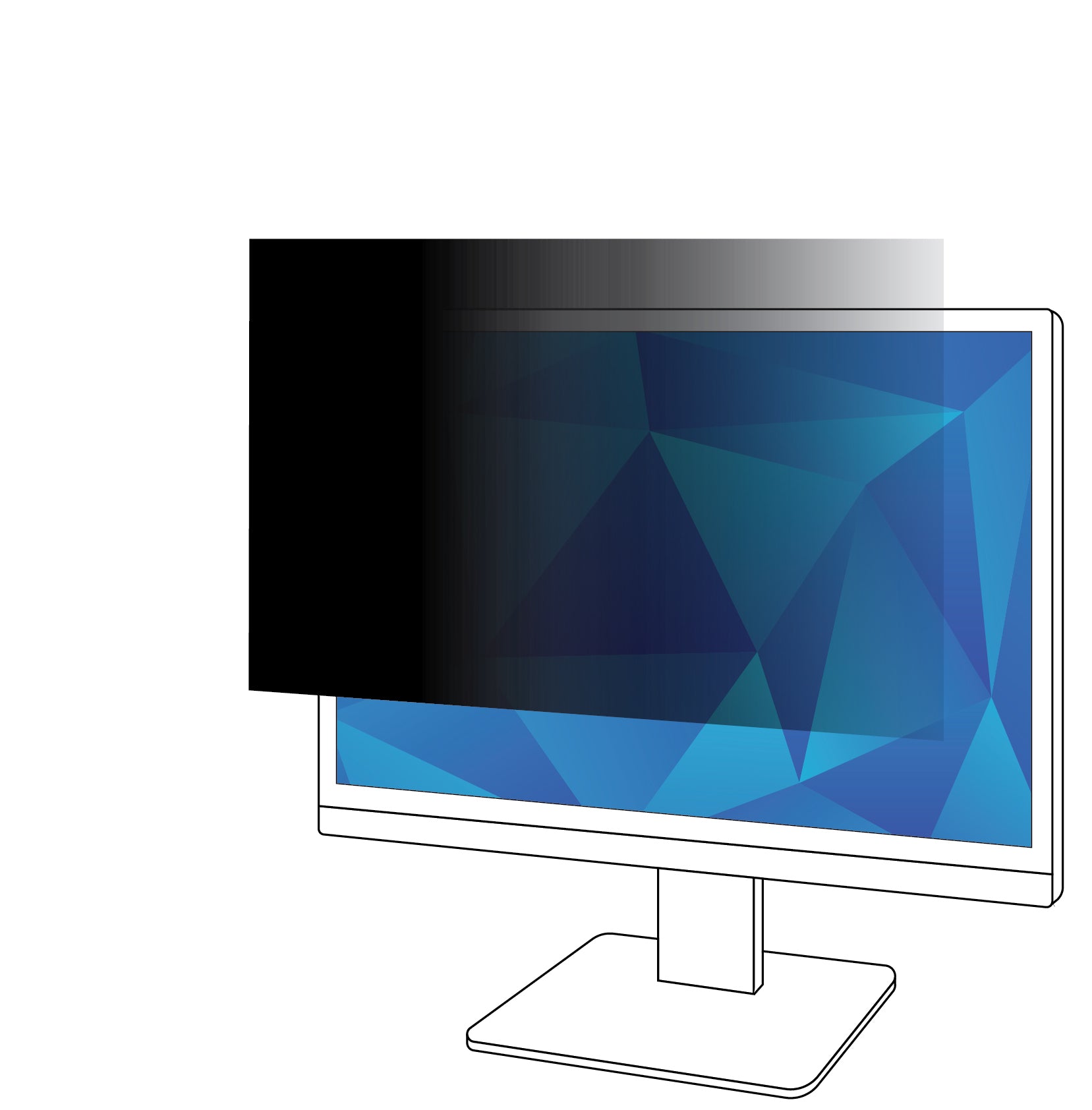 Filter 3M Privacy Monitor 43in/16:9