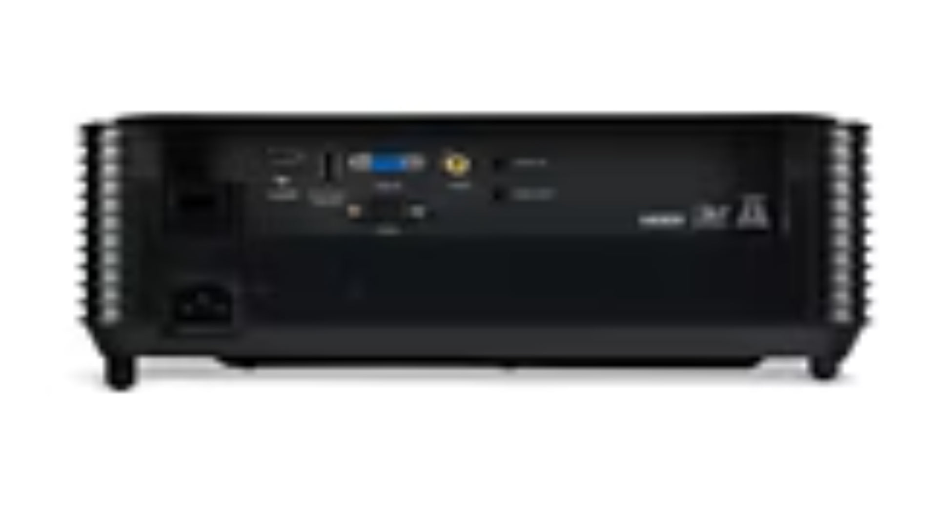 ACER H5386BDi DLP 720p 1280x720 16:9 4500 ANSI Lumen 20.000:1 35DB HDMI VGA RCA USB A wireless projection white