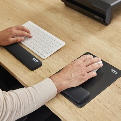 FELLOWES Repose-poignets clavier compact Breyta Noir