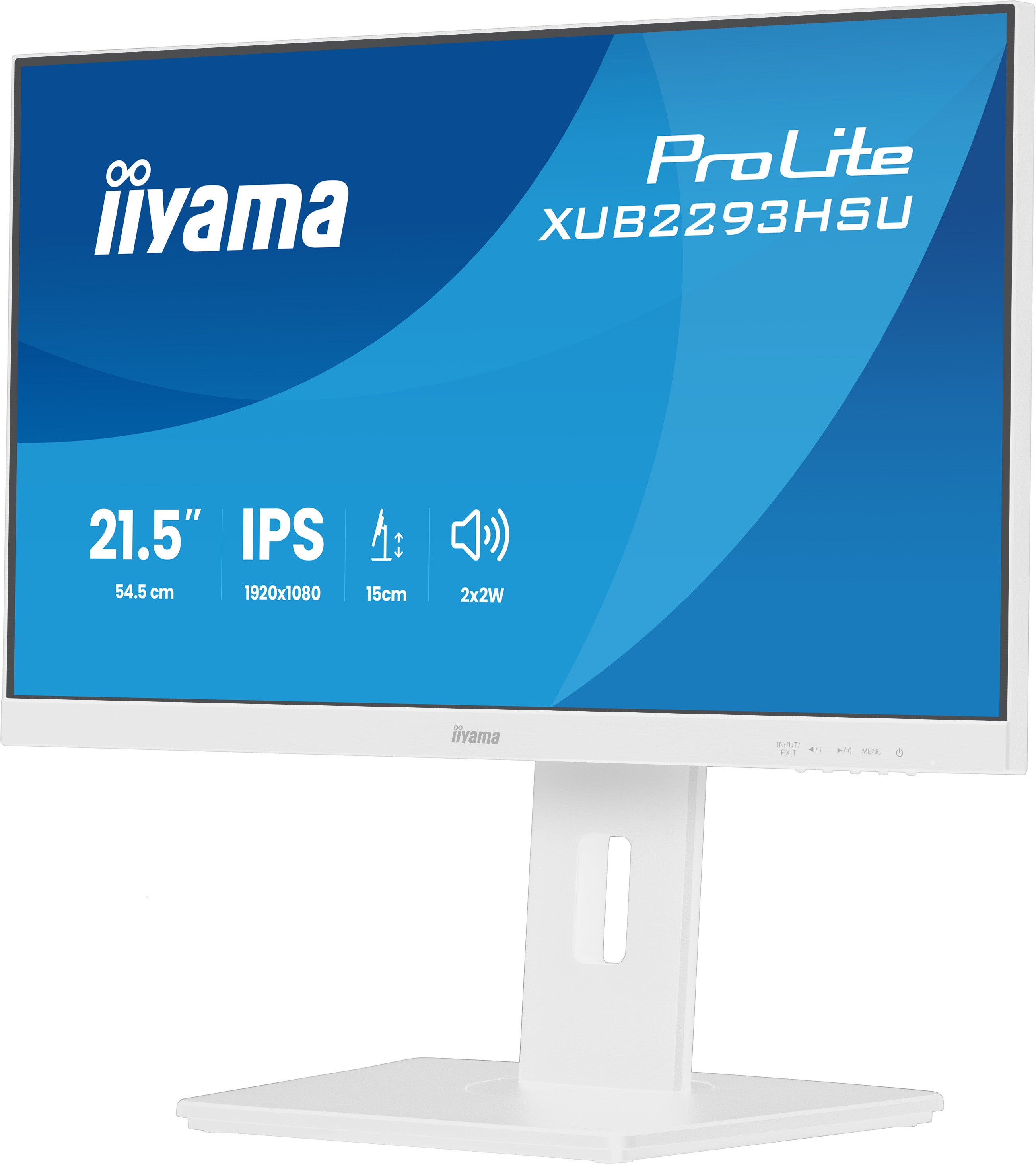 XUB2293HSU-W7 21.5" WHITE IPS-1920x1080@