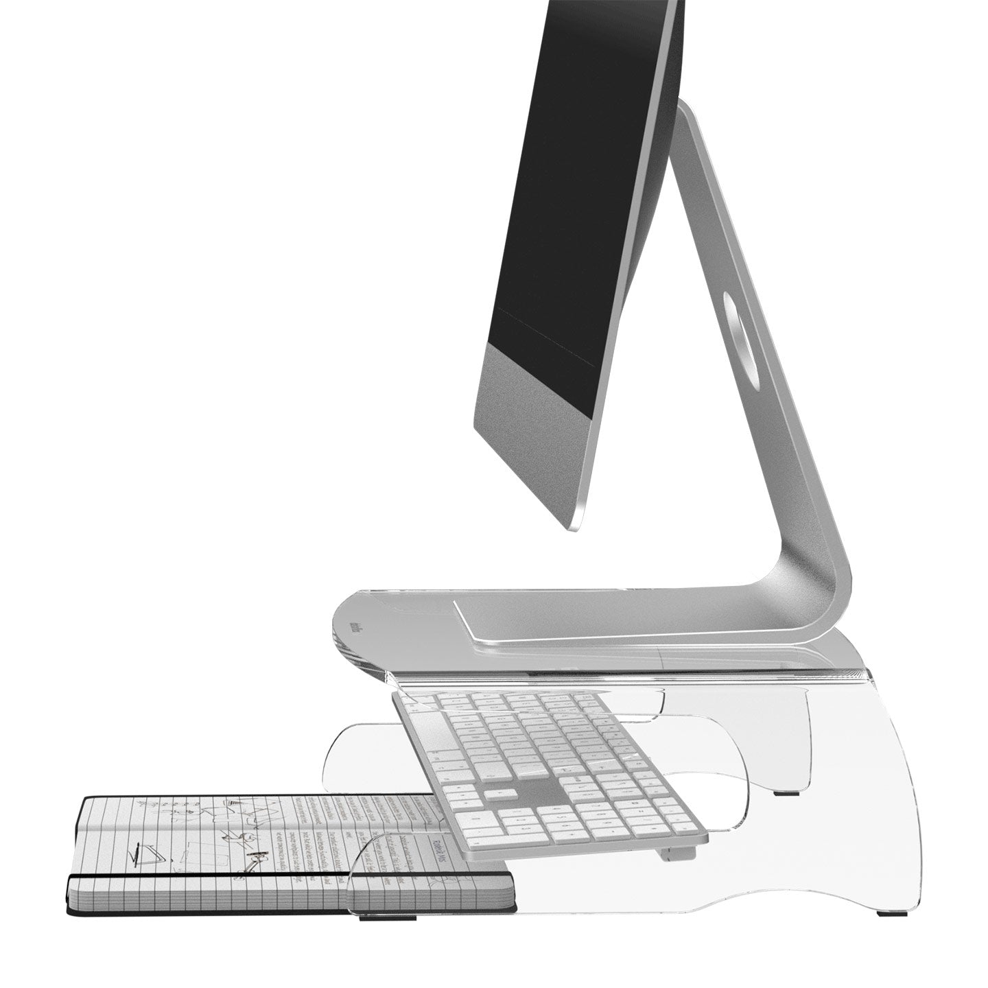 DATAFLEX Support à poser 44550 - 1 écran
