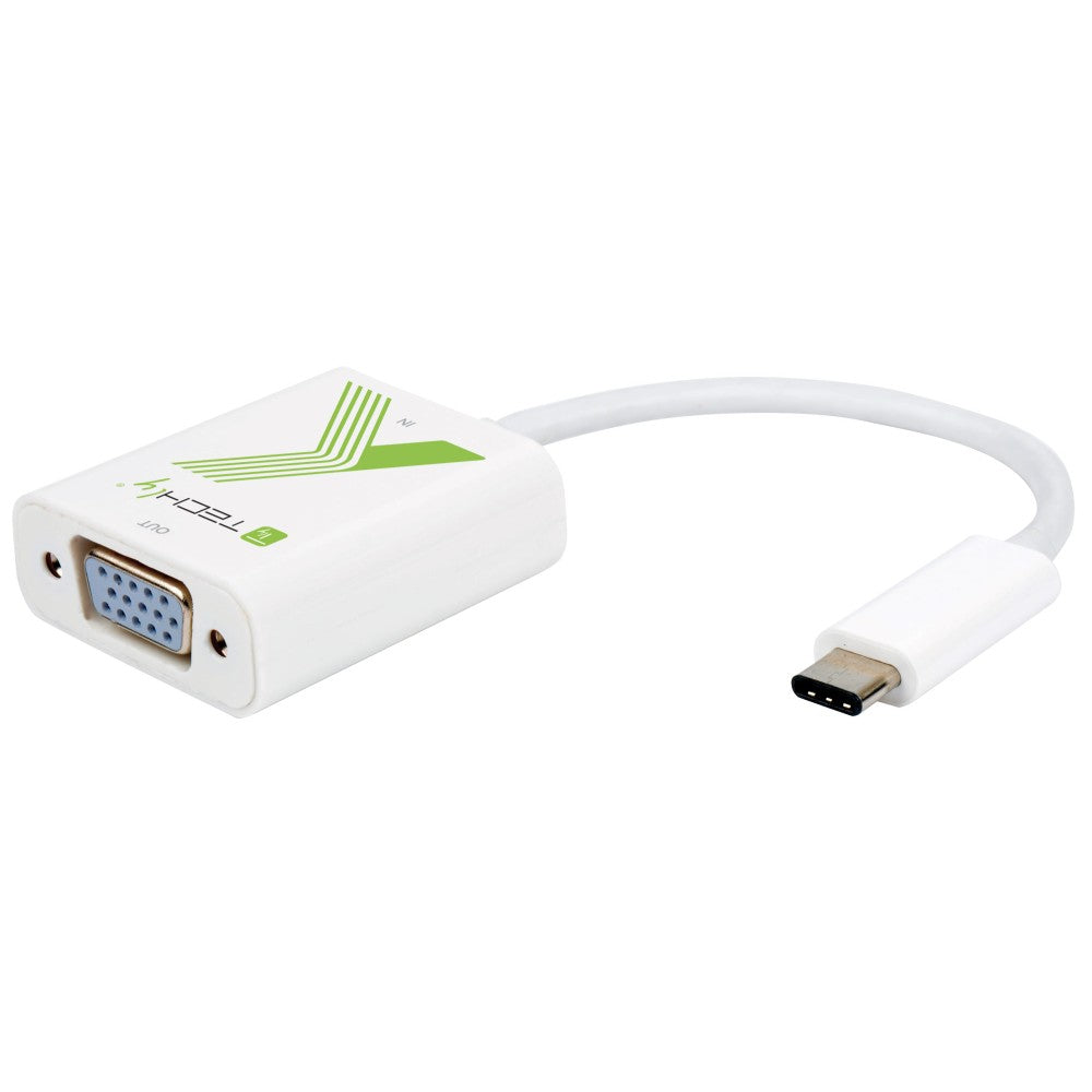 Adaptateur Techly IADAP USB31-VGA USB-C 3.1 vers VGA M/F