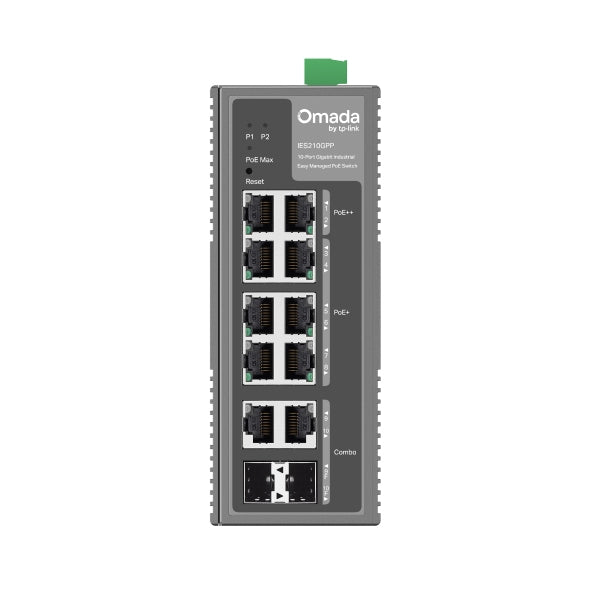 IES210GPP Omada 10-Port Gigabit Indu