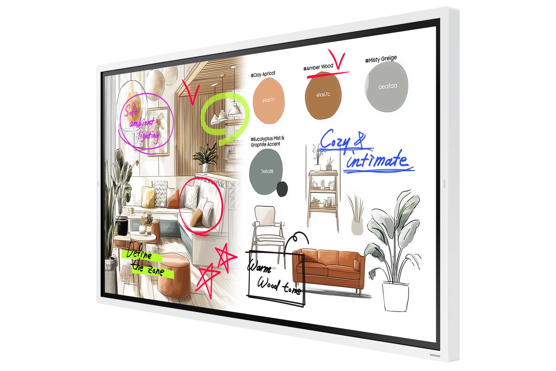 Samsung Flip Pro 65" UHD WM65F-X