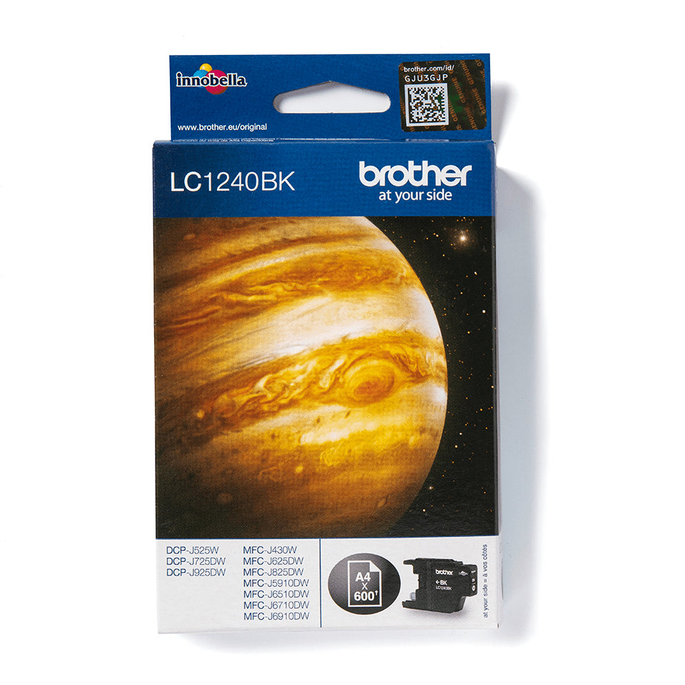 BROTHER LC-1240 cartouche d encre noir haute capacité 600 pages pack de 1