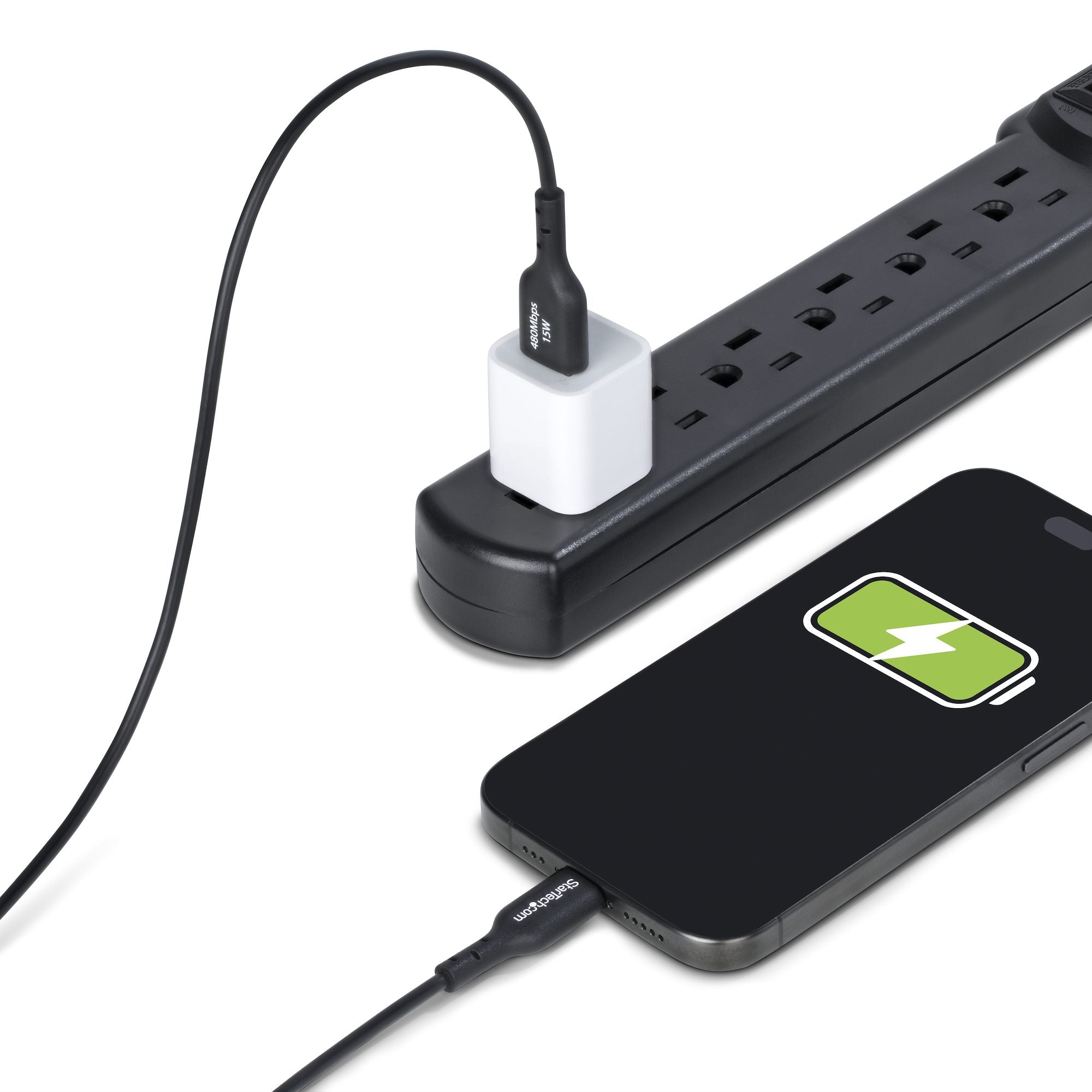 3m 9.8ft USB-A to USB-C Charging Cable
