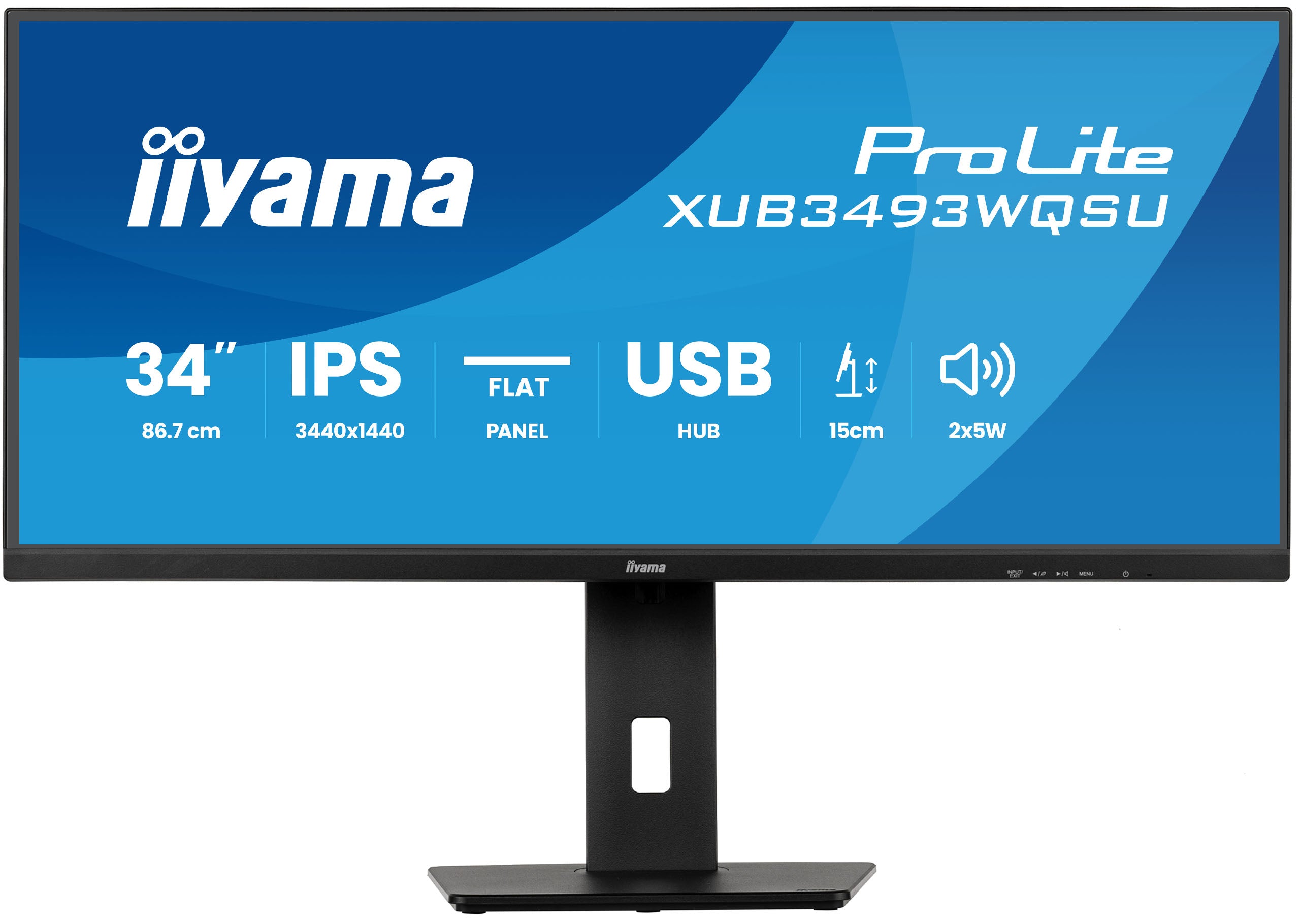 XUB3493WQSU-B6 34" UW IPS-3440x1440@120H