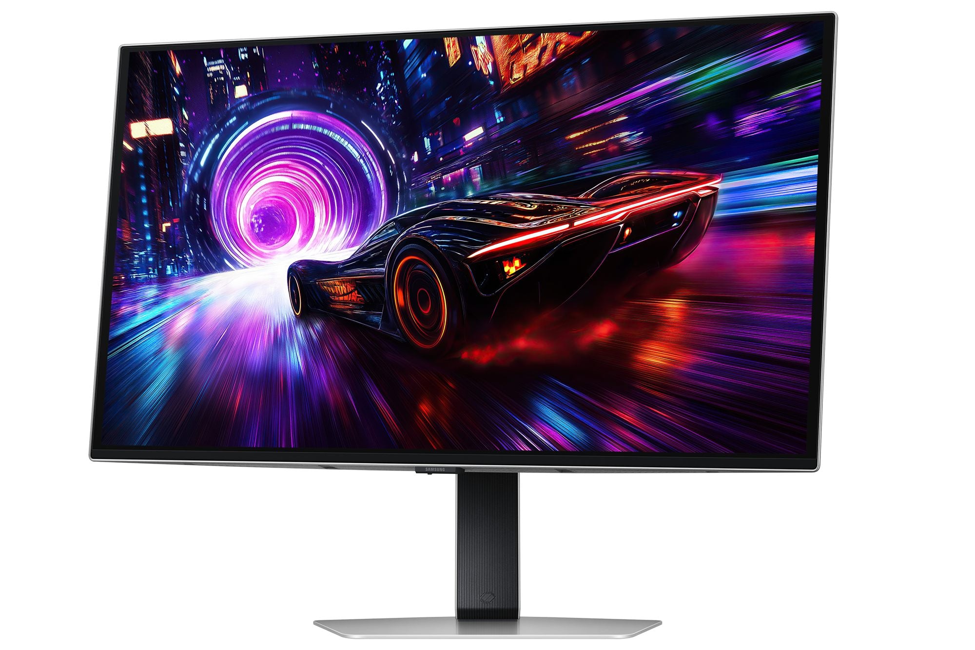 "Samsung G81SF écran plat de PC 68,6 cm (27"") 3840 x 2160 pixels 4K Ultra HD OLED Argent"