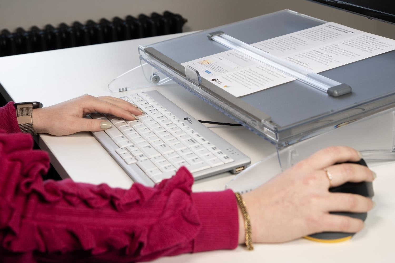 BAKKER ELKHUIZEN Porte copie FlexDesk 640 + ComfortRead