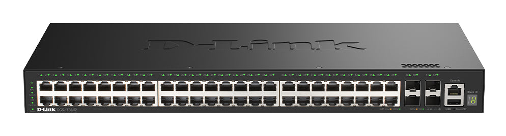 D-LINK 48 Ports GE + 4 Ports 10G SFP+ Smart Managed Switch