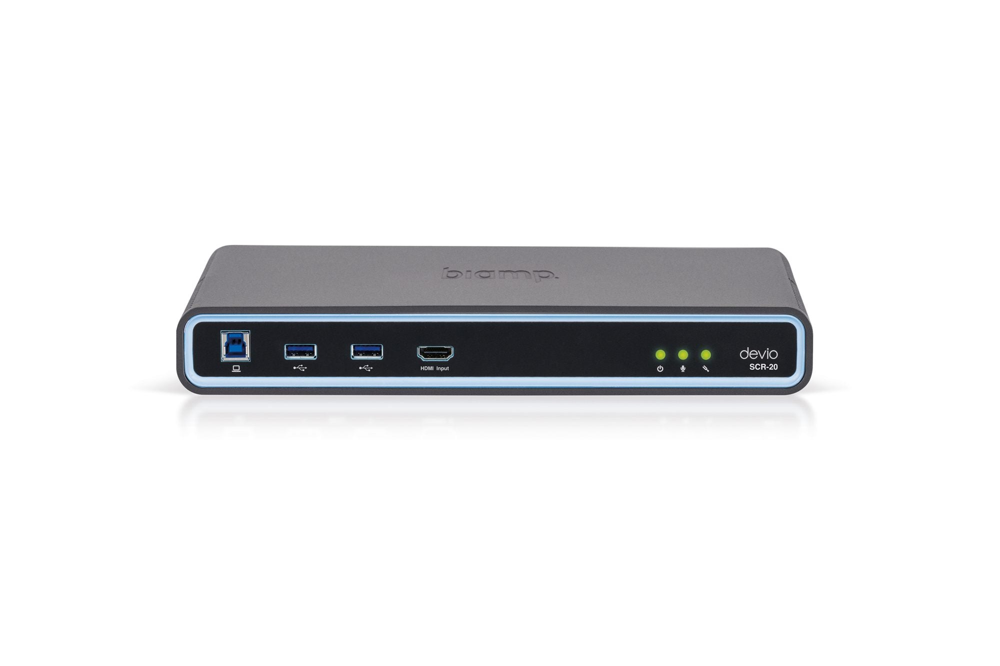 Biamp Conferencing hub and microphone; includes Devio SCR20 hub and one DTM1 tabletop microphone (quantity 111)
