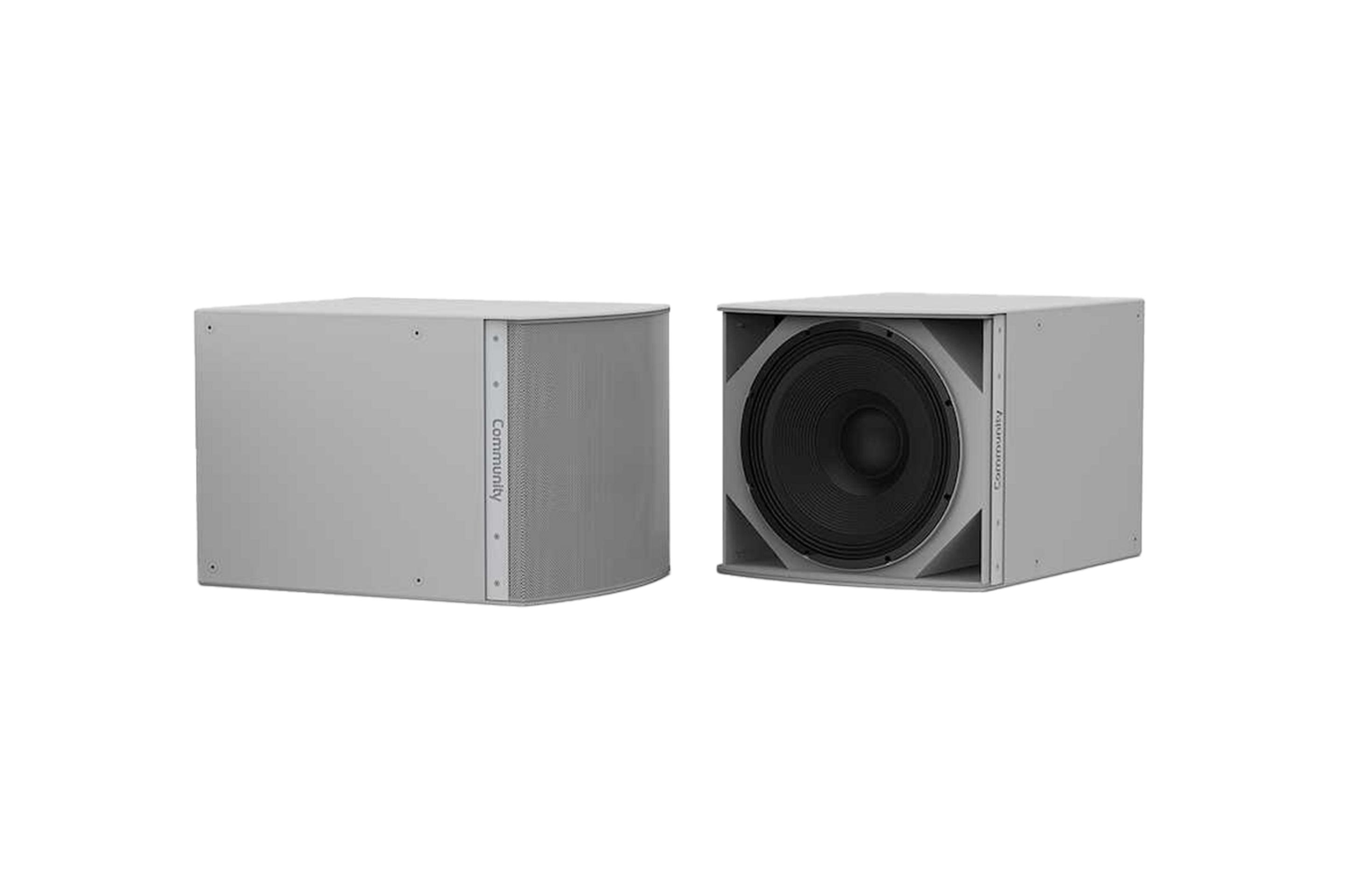 Community High Power 18-Inch Subwoofer White