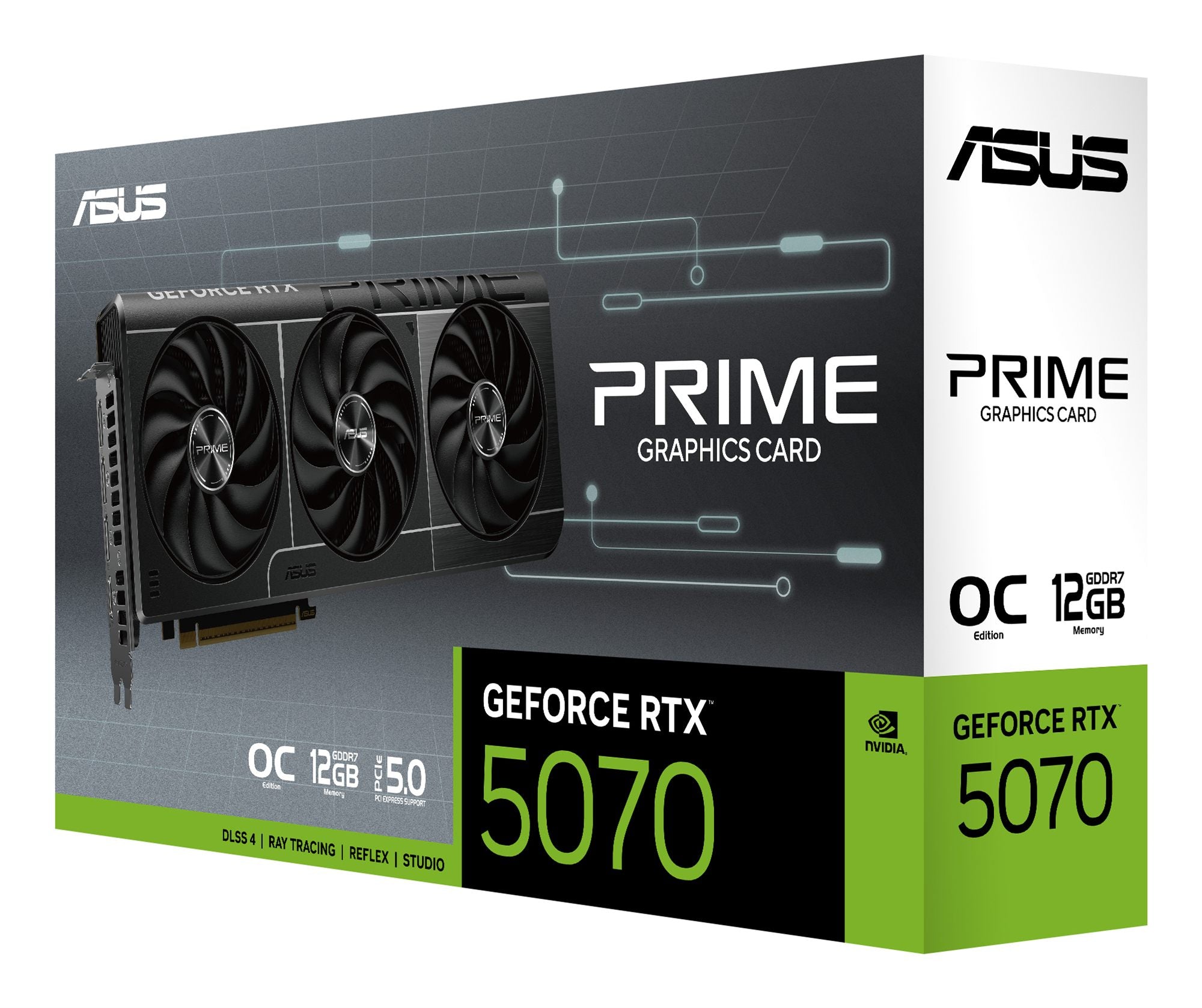 ASUS PRIME GeForce RTX 5070 12Go GDDR7 OC Edition