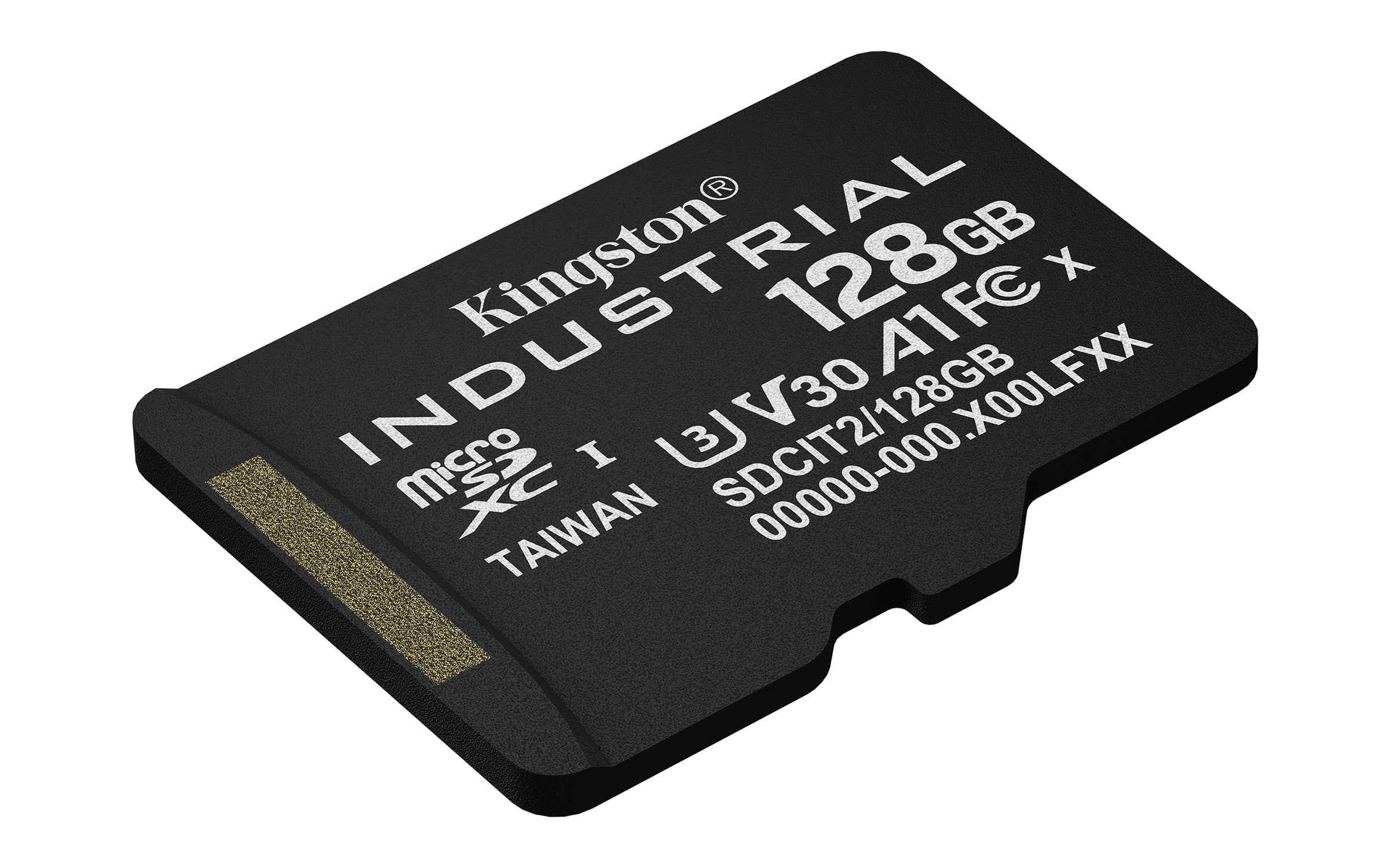 KINGSTON Carte microSDXC Industrial C10 A1 pSLC de 128Go + adaptateur SD