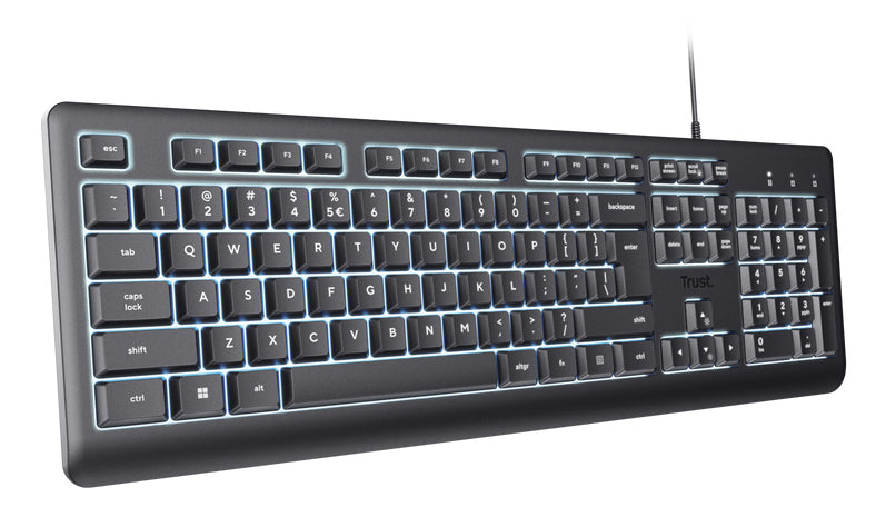 TRUST Clavier filaire PRIMO rétro-éclairé