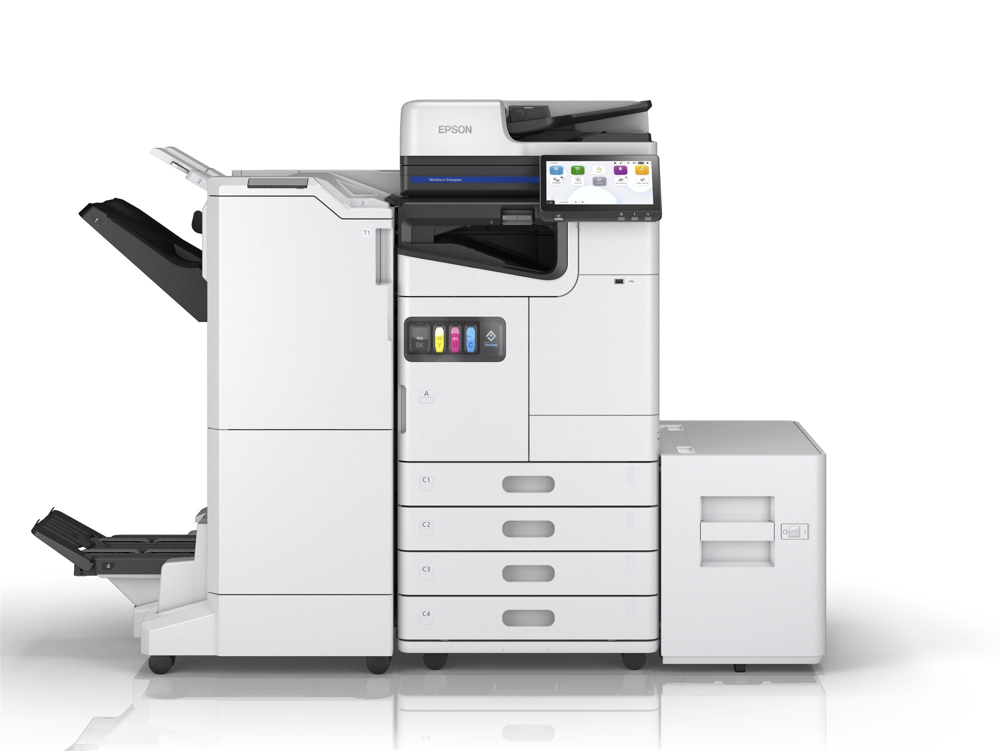 Epson WorkForce Enterprise AM-C4000 - appareil d'impression tout-en-un - impression, numérisation, copie, fax 600 x 2400 DPI A3 RECTO-VERSO DADF 40ppm Wi-Fi Air