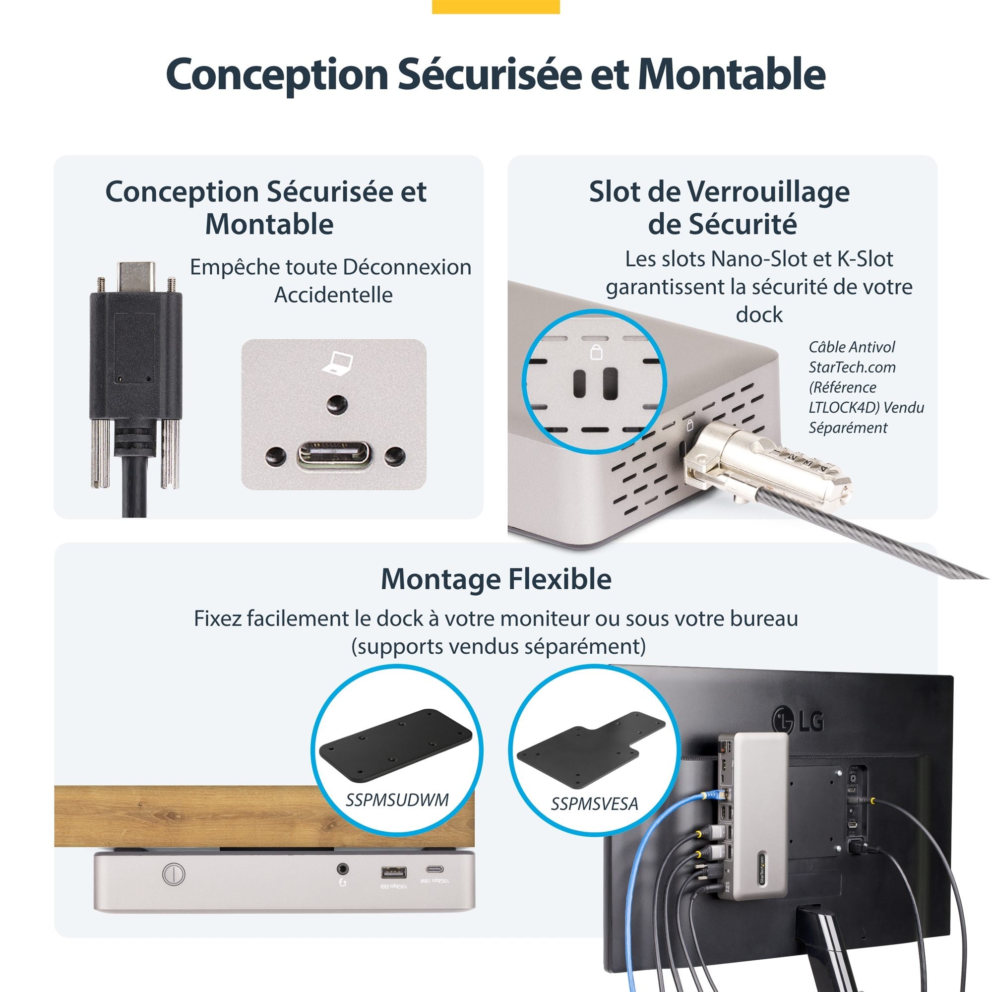Triple-Monitor USB4 Dock 4K 60Hz