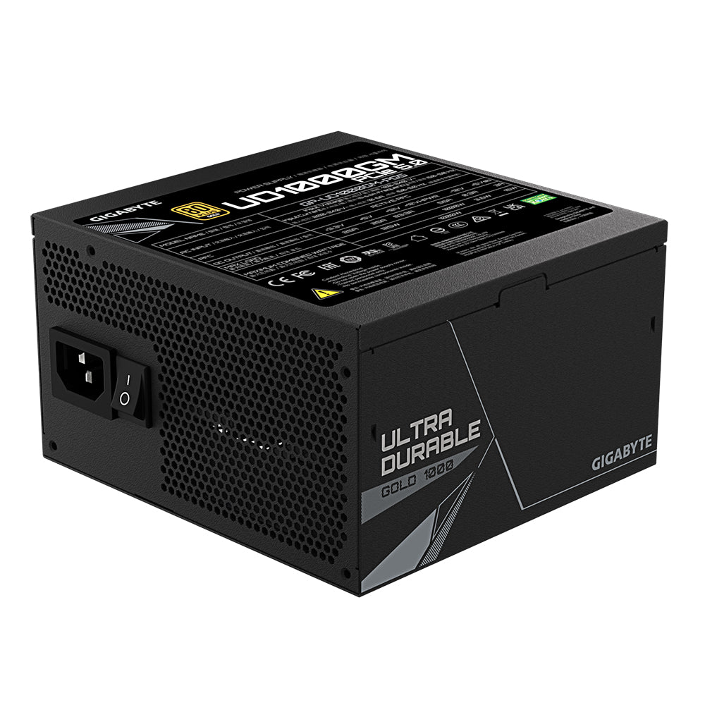 GIGABYTE UD1000GM PG5 V2 unité d'alimentation d'énergie 1000 W 20+4 pin ATX Noir