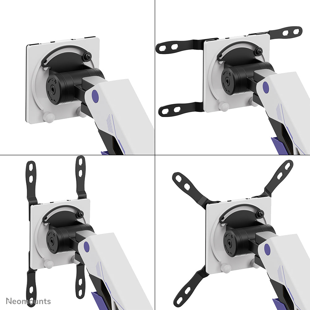 NEOMOUNTS ACE DS70-256BL1-Support à fixer gaming pour écran simple - 24-57" - 2-30 kg -ressort à gaz - arrêt à 180°- inclinaison